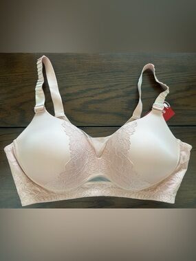 Everyday Lace-Detail T-Shirt Bra in Blush